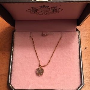 Juicy Couture Pink Heart necklace
